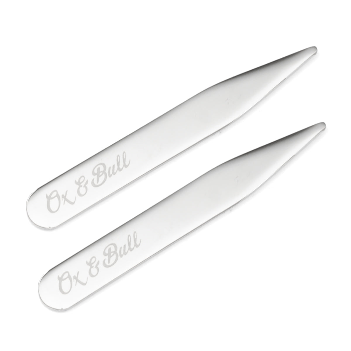 Stainless Steel Engravable Collar Stays - My Men's Shop