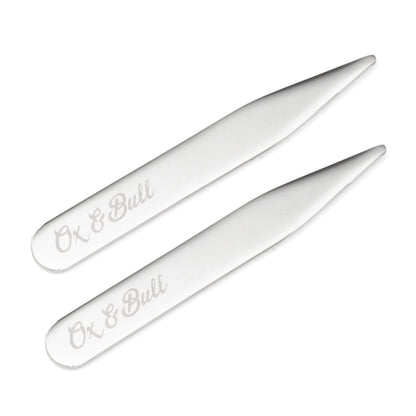 Stainless Steel Engravable Collar Stays - My Men's Shop