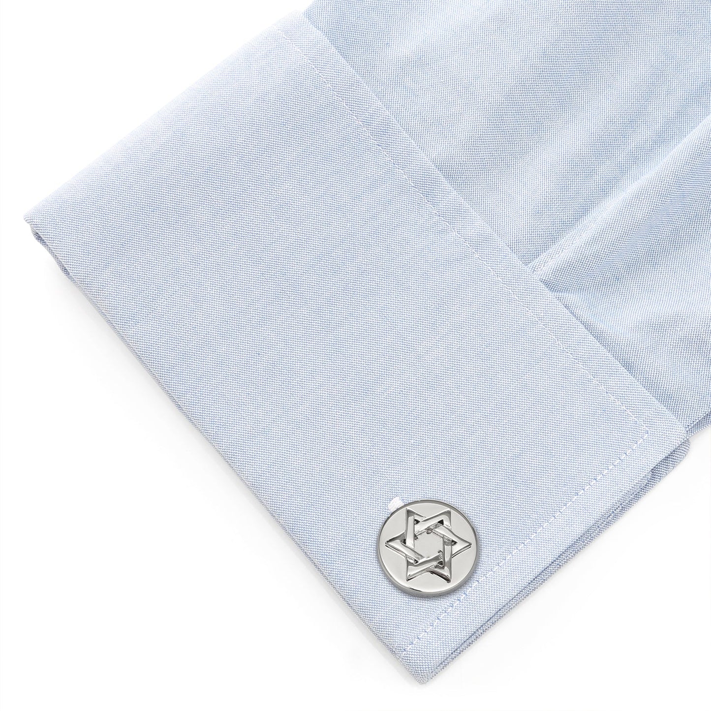 Star of David Stainless Steel Cufflinks - My Men's Shop