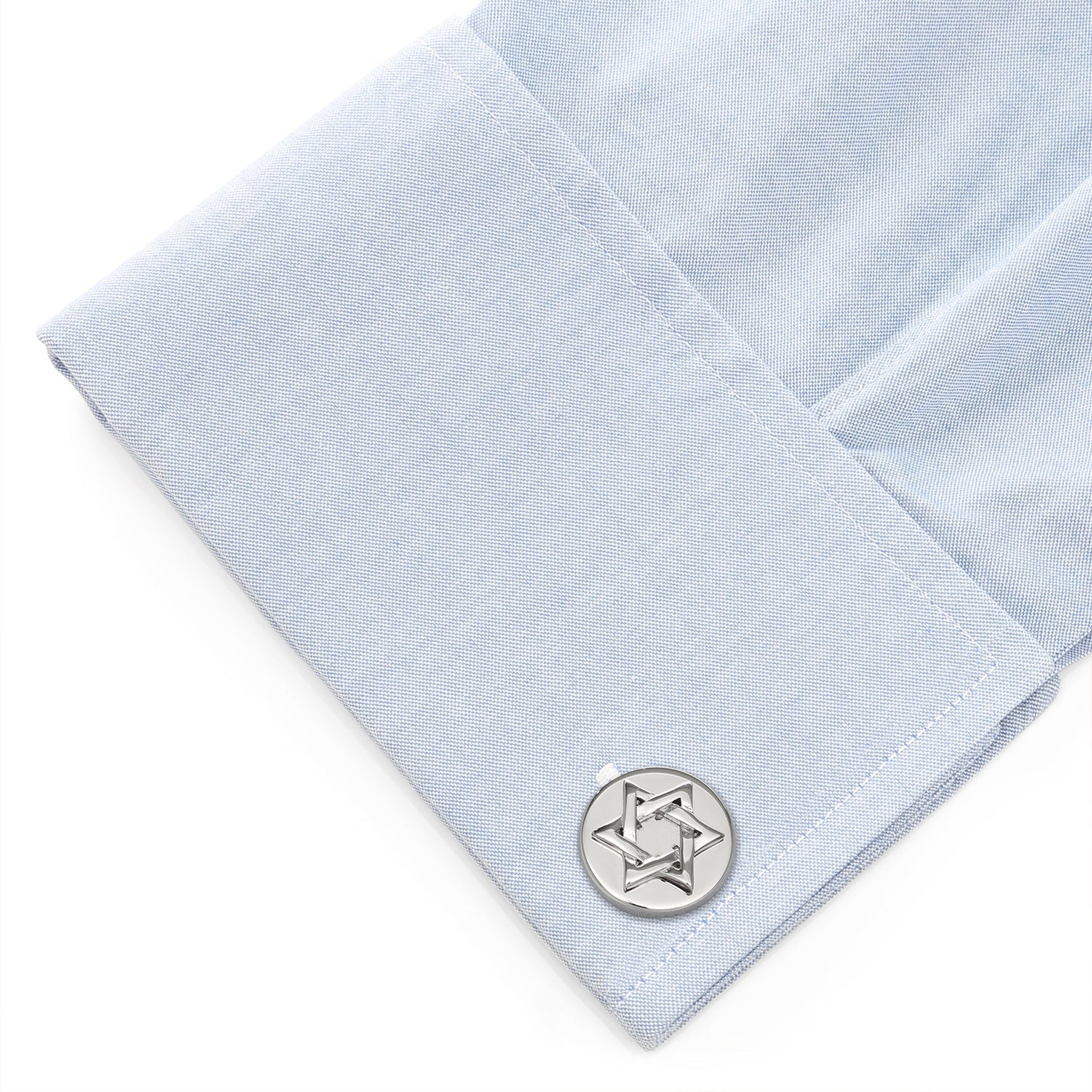 Star of David Stainless Steel Cufflinks - My Men's Shop