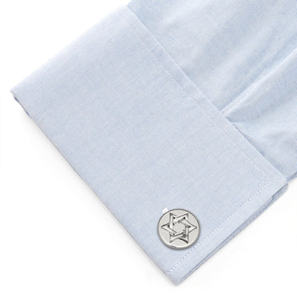 Star of David Stainless Steel Cufflinks - My Men's Shop