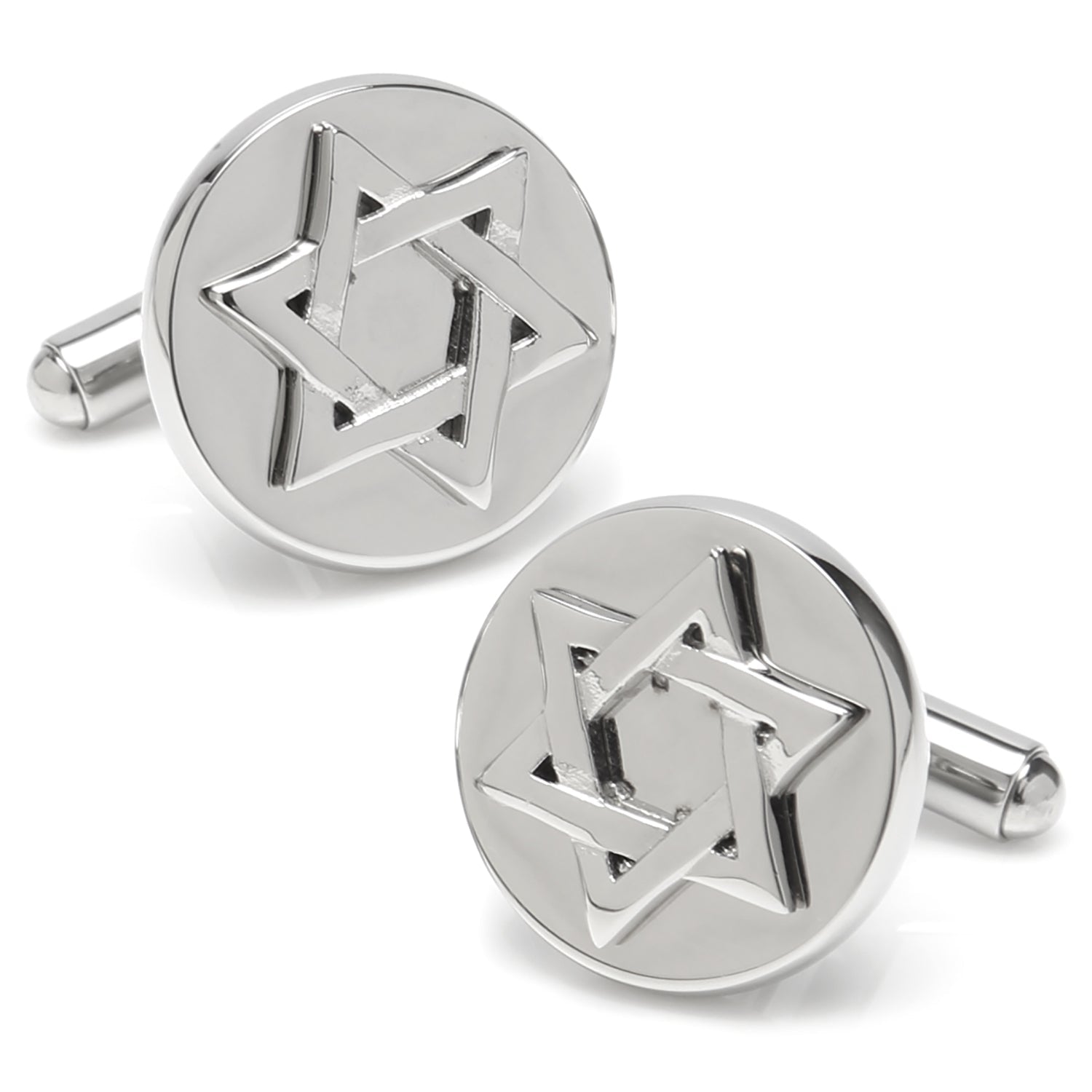 Star of David Stainless Steel Cufflinks - My Men's Shop