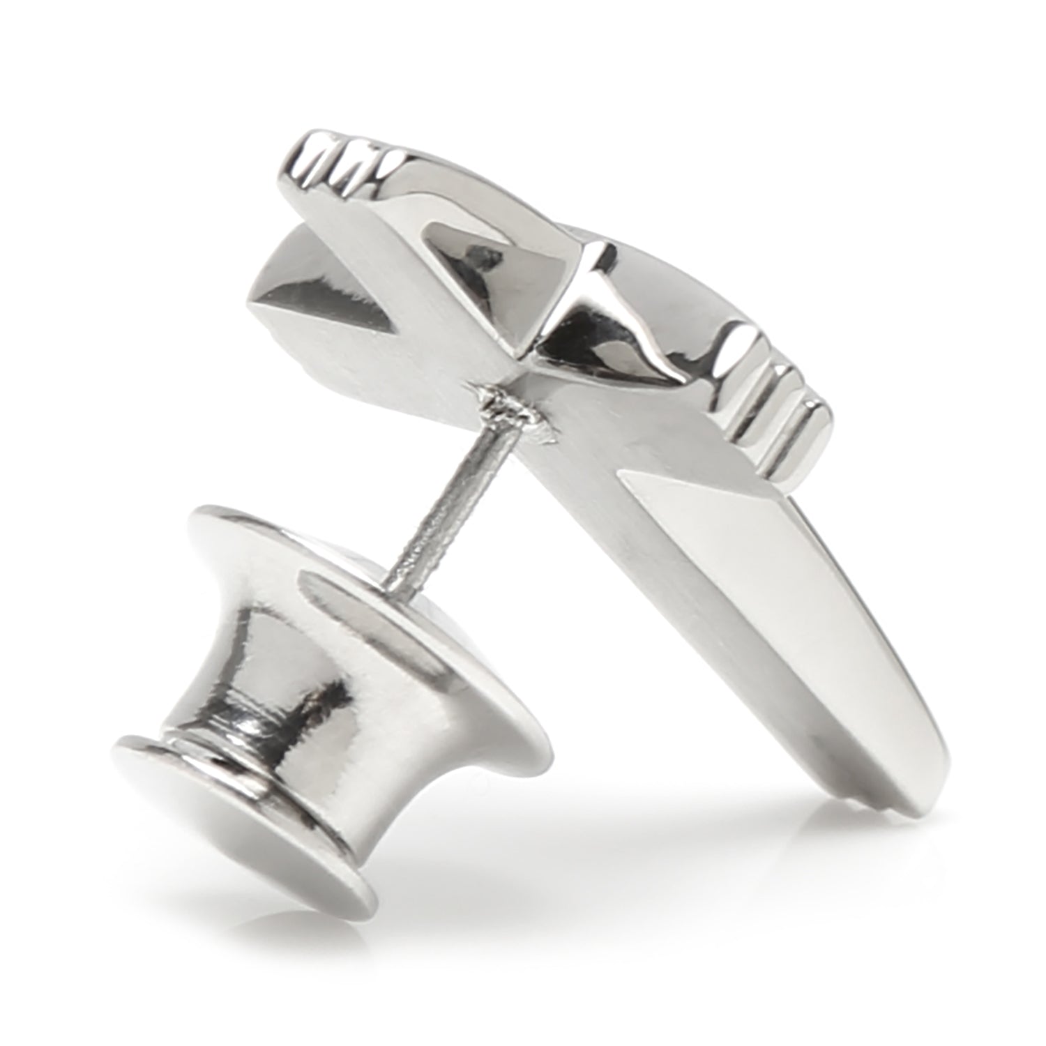 Cross Stainless Steel Lapel Pin - My Men's Shop