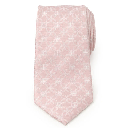 Corbata Art Decó Rosa para Hombre