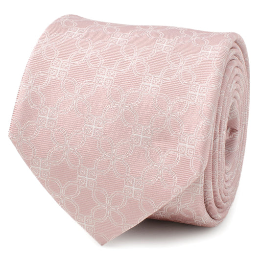 Corbata Art Decó Rosa para Hombre