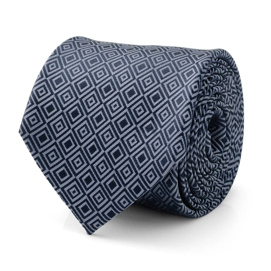 Corbata de hombre con diseño azul marino