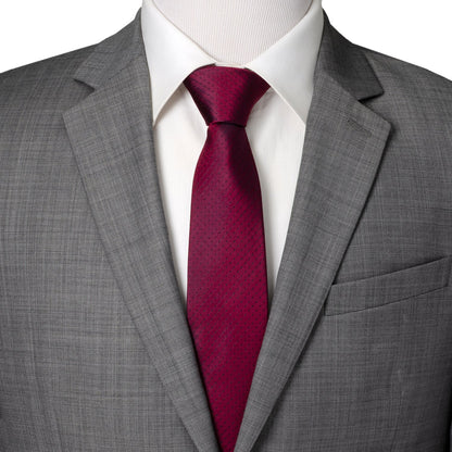 Red Pin Dot Men's Tie - My Men's Shop