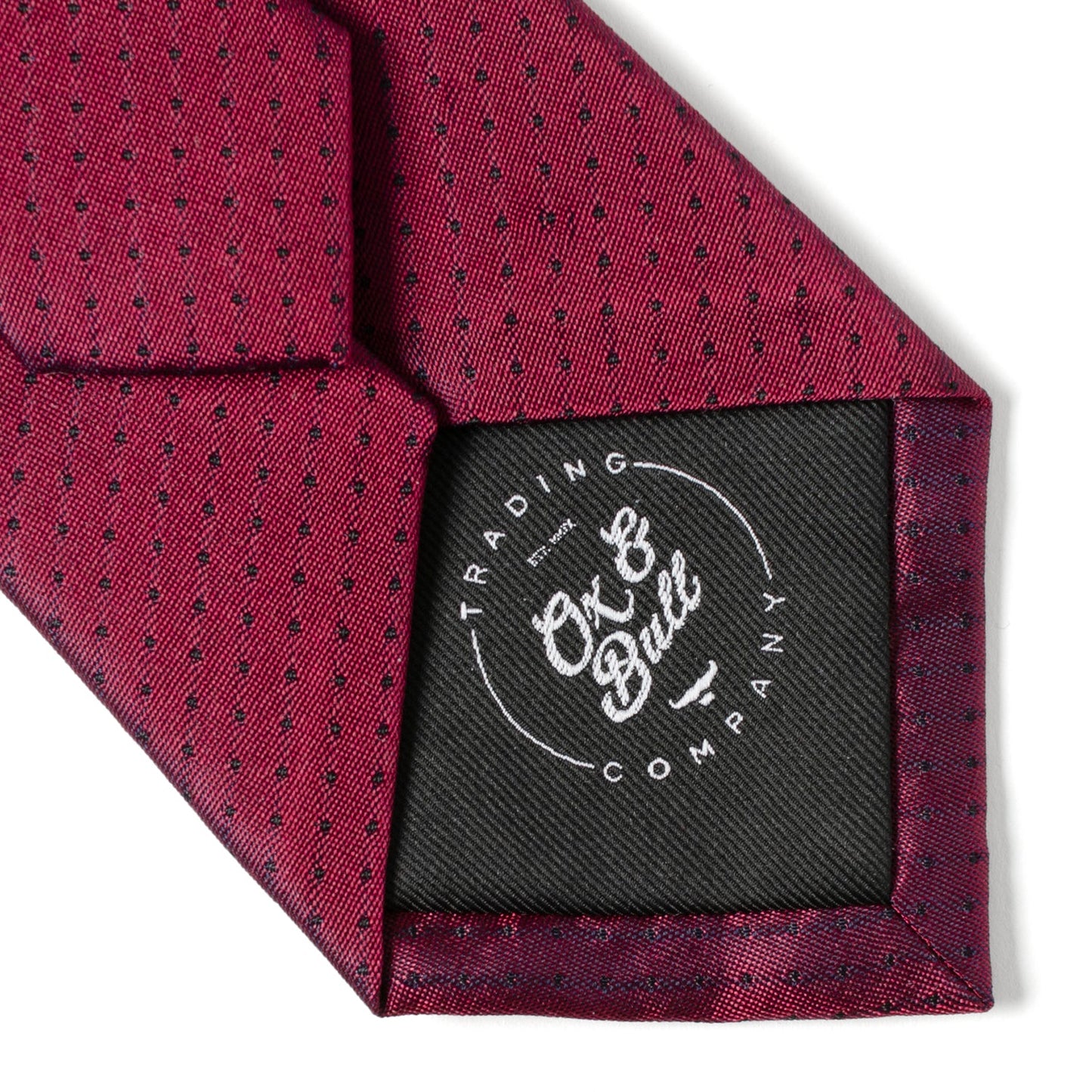 Red Pin Dot Men's Tie - My Men's Shop