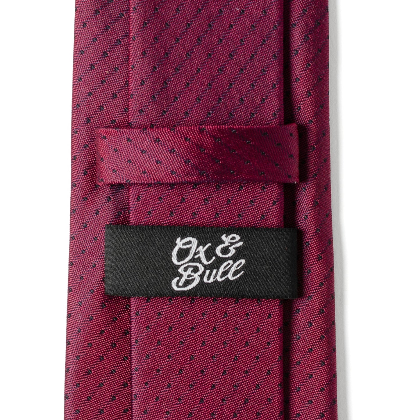 Red Pin Dot Men's Tie - My Men's Shop
