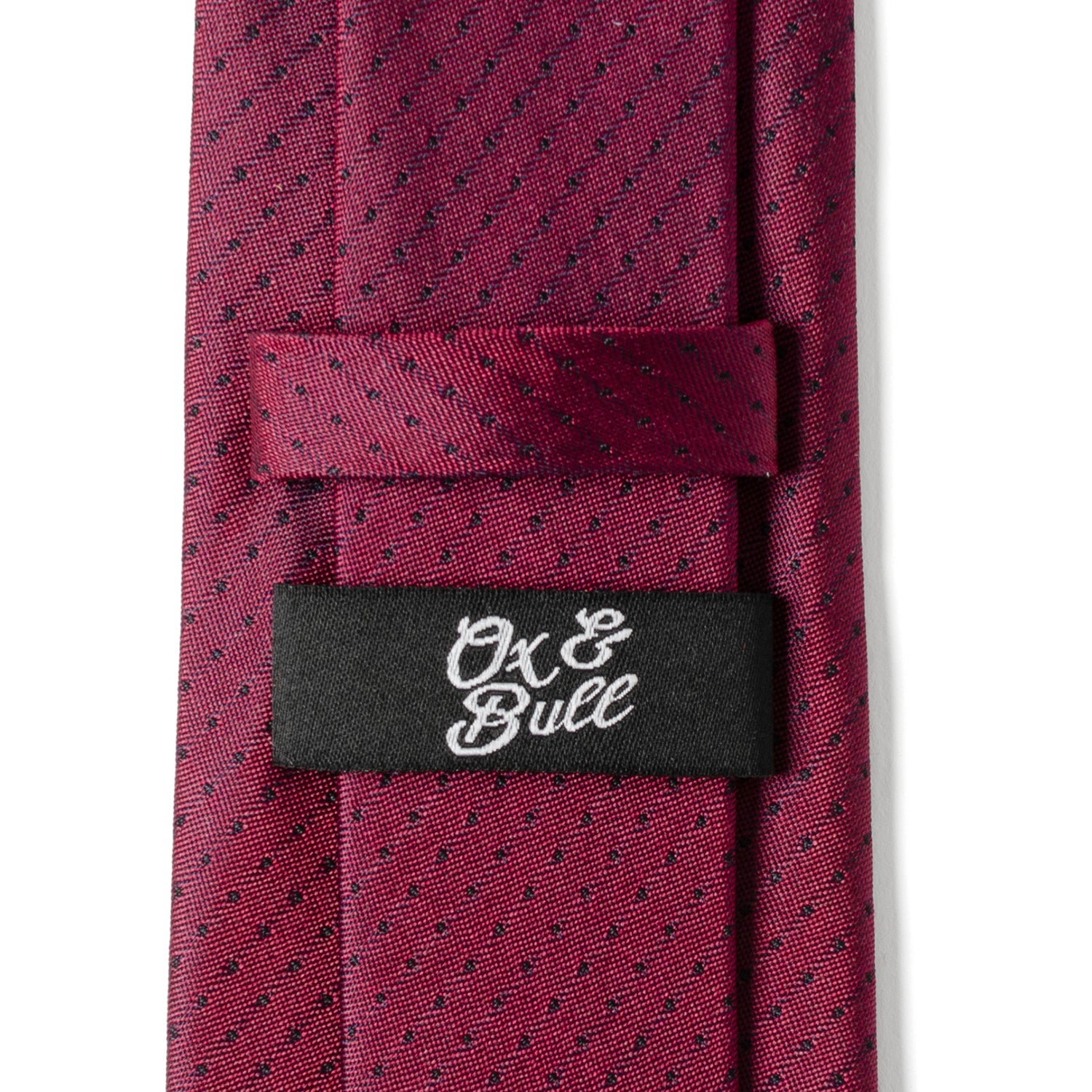 Red Pin Dot Men's Tie - My Men's Shop