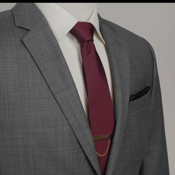 Red Pin Dot Men's Tie - My Men's Shop