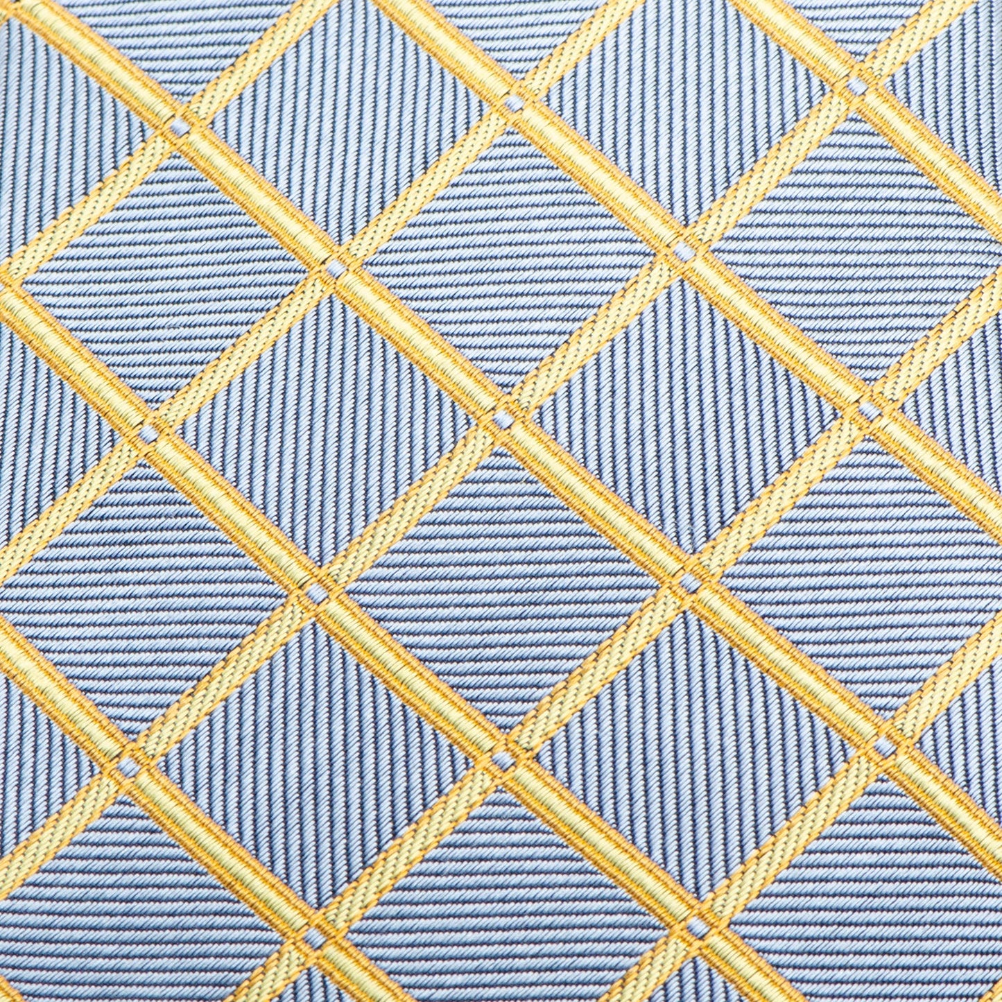 The Edward Tie (Gold Check Men's Tie) - My Men's Shop