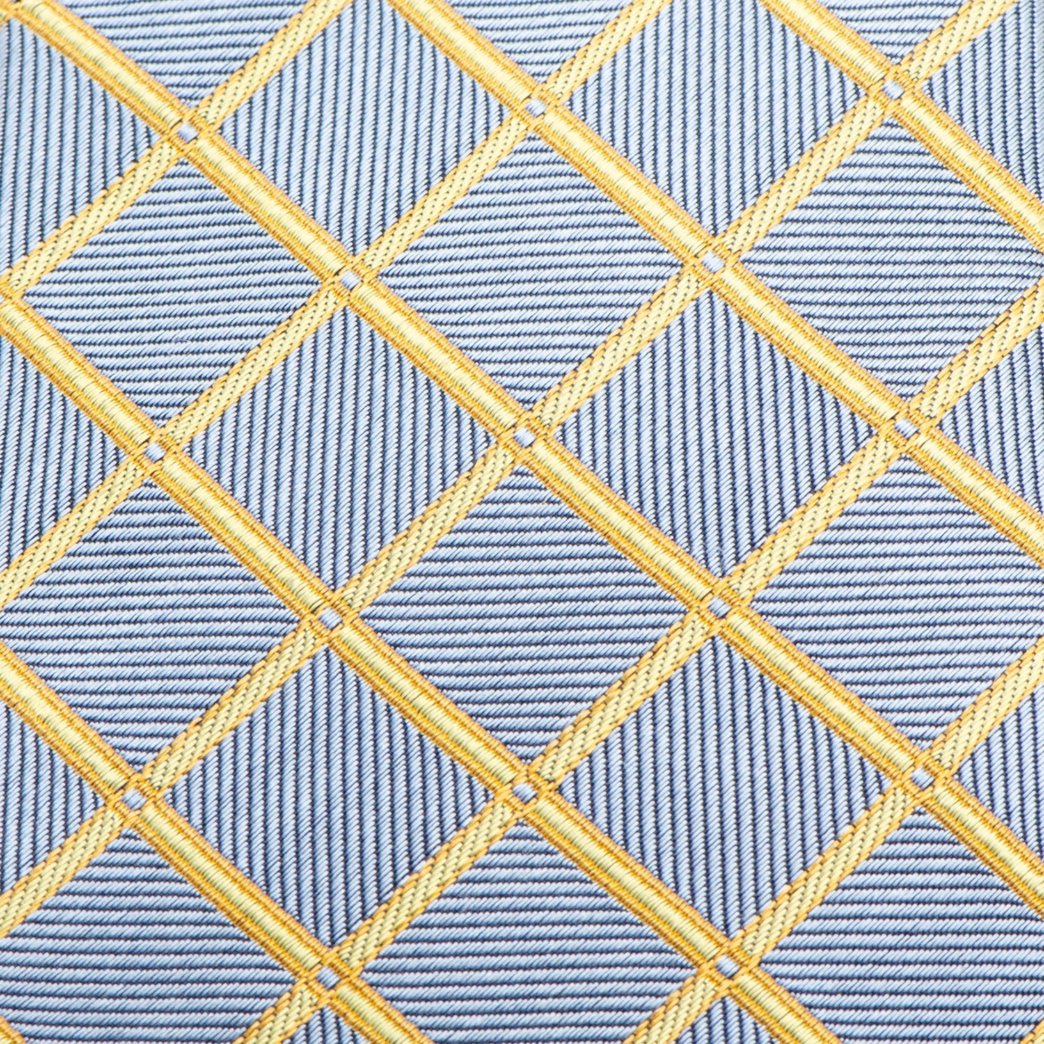 The Edward Tie (Gold Check Men's Tie) - My Men's Shop