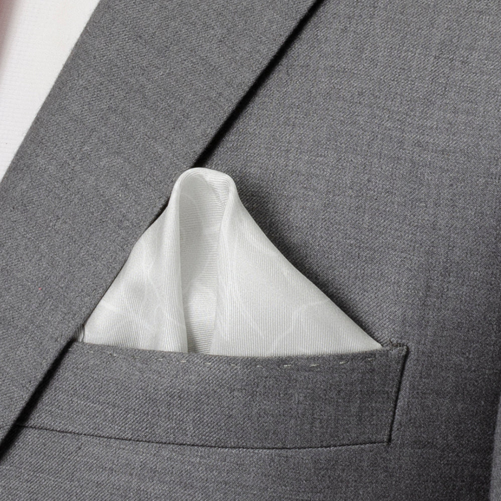 Black Floral Tie and Pocket Square Gift Set - My Men's Shop