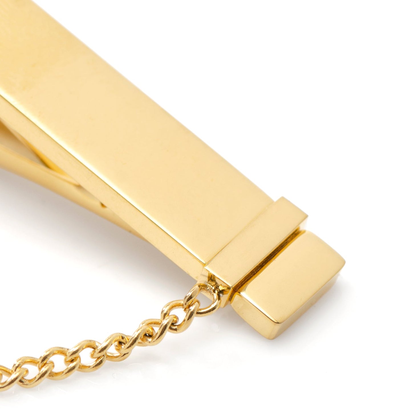 Stainless Steel Gold Chain Tie Clip - My Men's Shop
