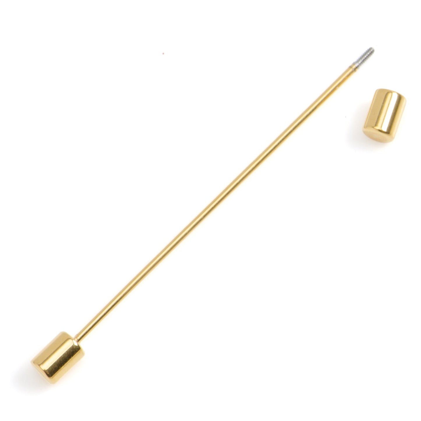 Stainless Steel Gold Bar Collar Bar - My Men's Shop