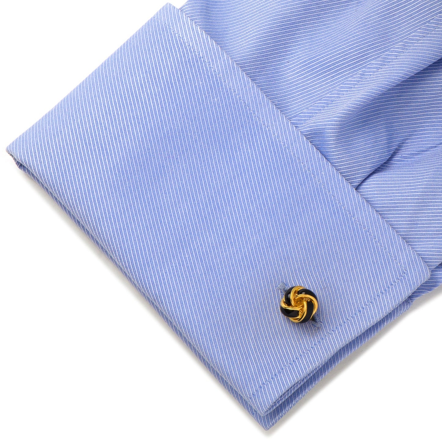 Black and Gold Knot Cufflinks - My Men's Shop