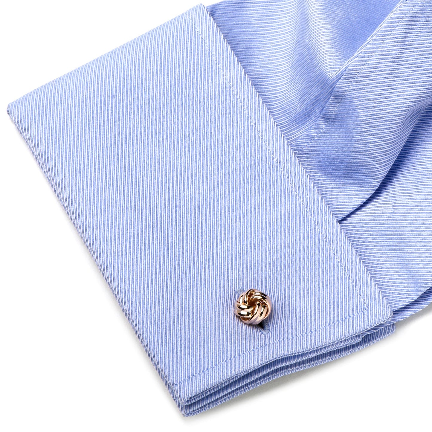 Rose Gold Knot Cufflinks - My Men's Shop