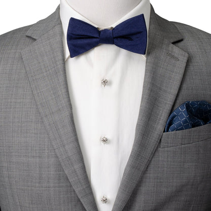 Silver Knot 5-Stud Set - My Men's Shop