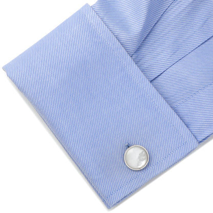 Silver and Mother of Pearl 5-Stud Set - My Men's Shop