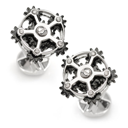 Rotating Gear Cufflinks - My Men's Shop