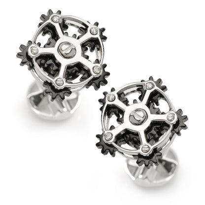 Rotating Gear Cufflinks - My Men's Shop