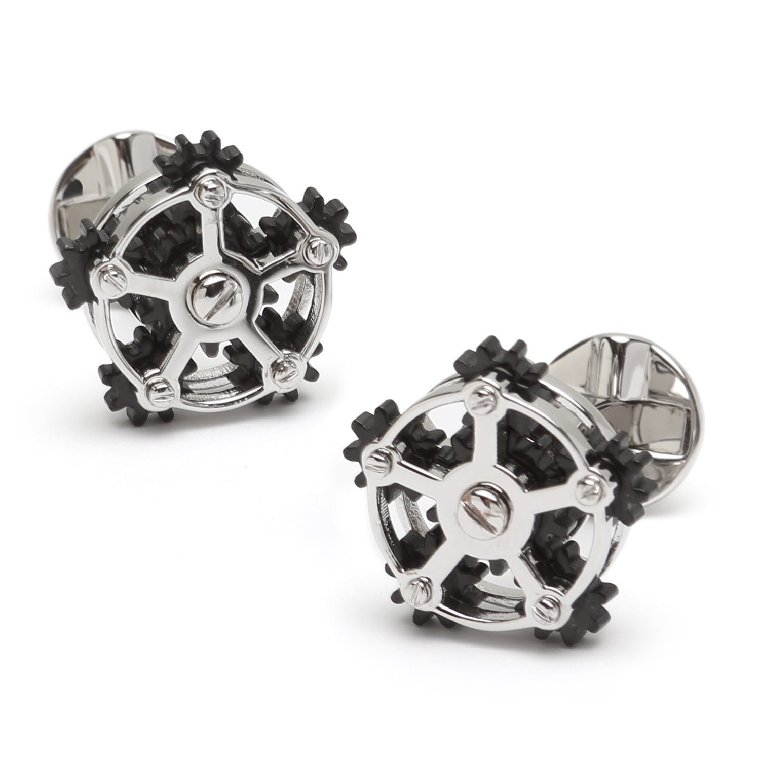 Rotating Gear Cufflinks - My Men's Shop