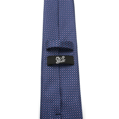 The Mitchell Tie (Iridescent Basketweave Men's Tie) - My Men's Shop