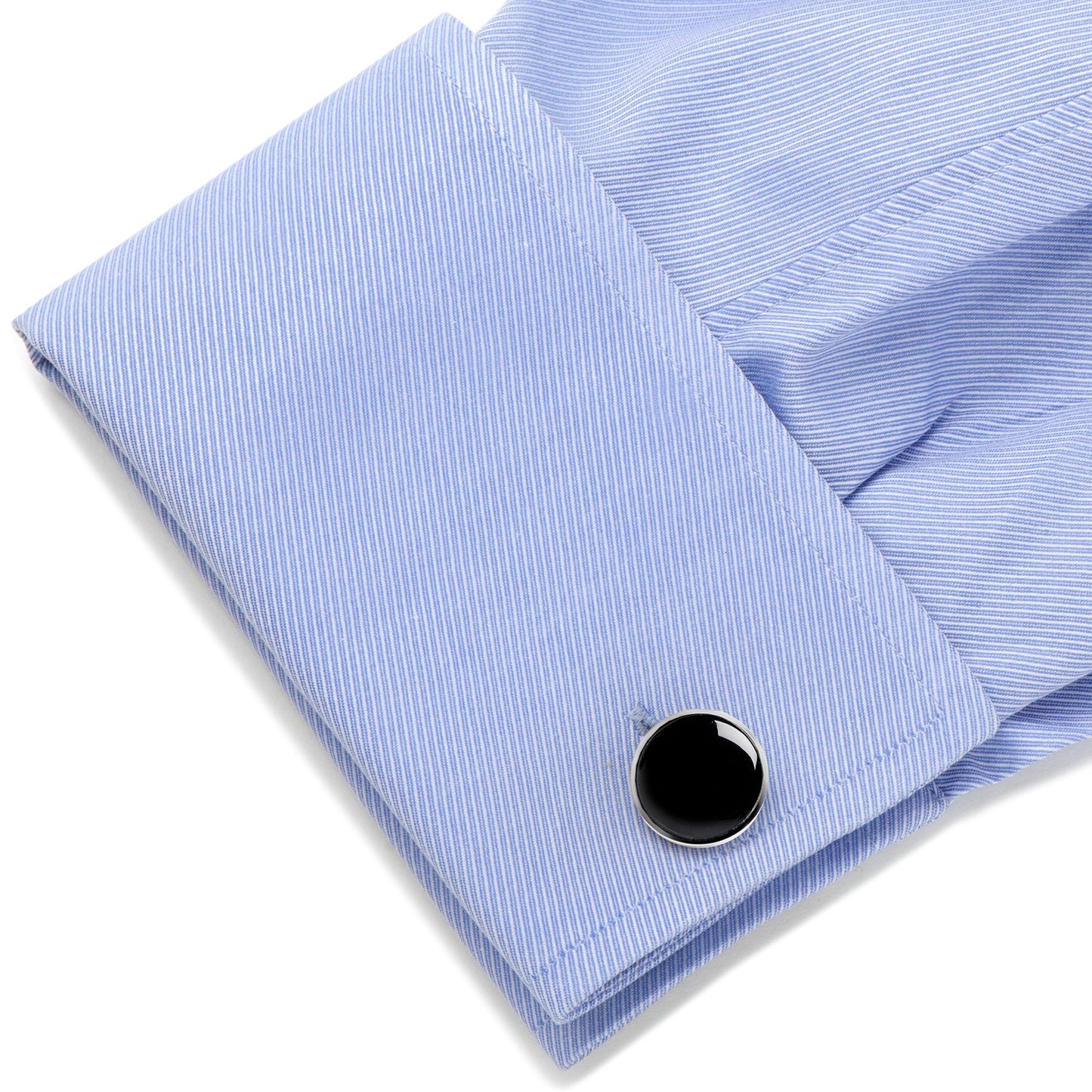 Silver and Onyx 5-Stud Set - My Men's Shop