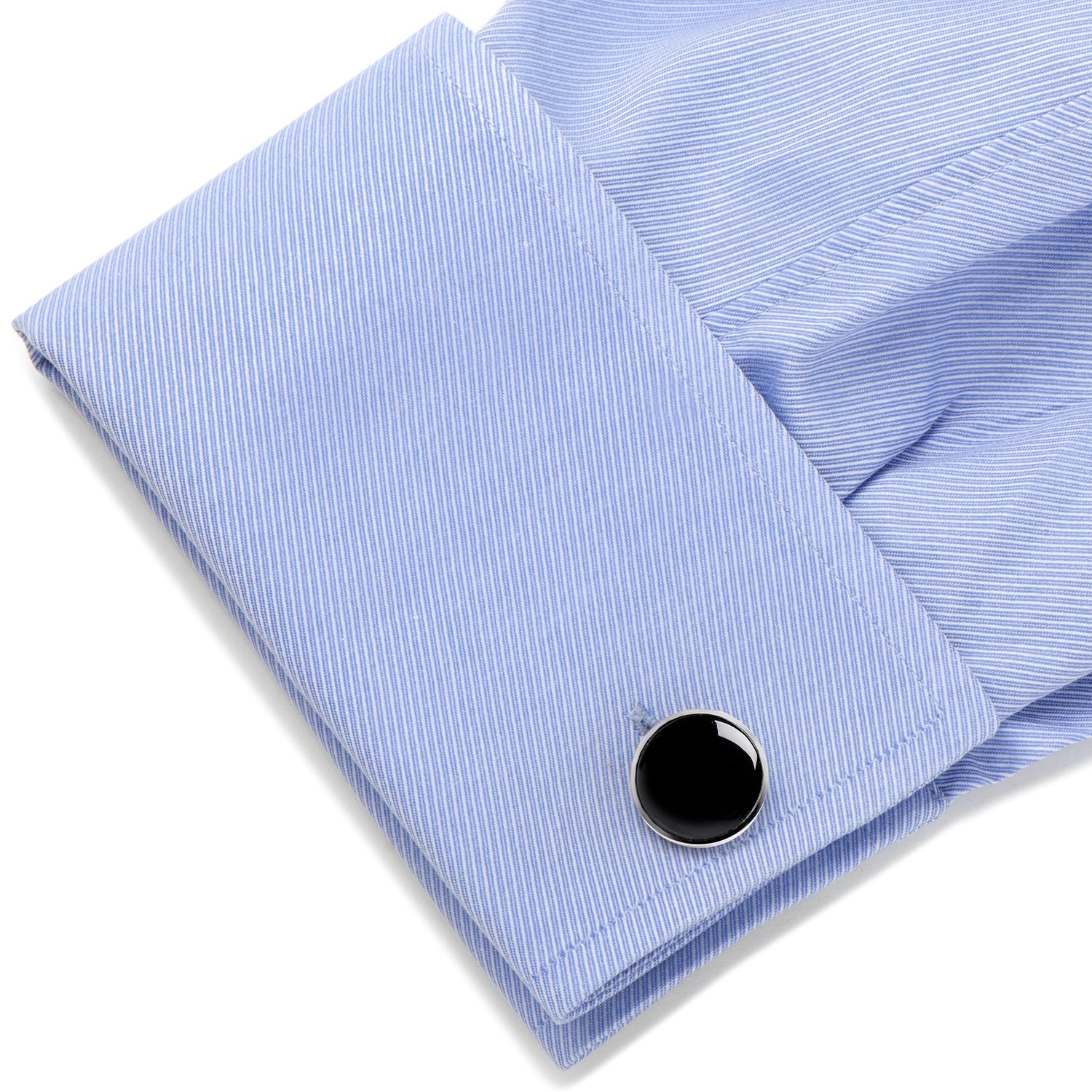 Silver and Onyx 5-Stud Set - My Men's Shop