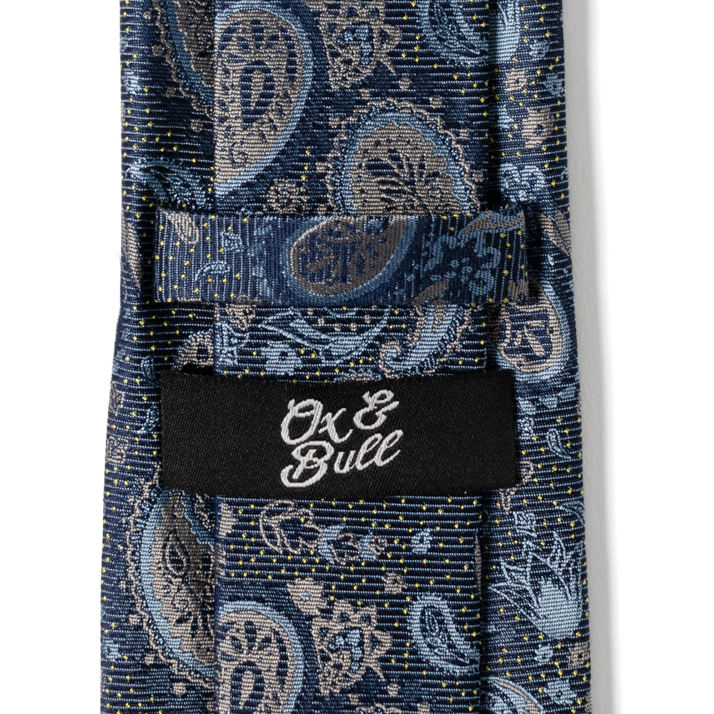 Blue & Gray Paisley Men's Tie - My Men's Shop