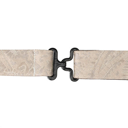 Tan Paisley Men's Bow Tie - My Men's Shop