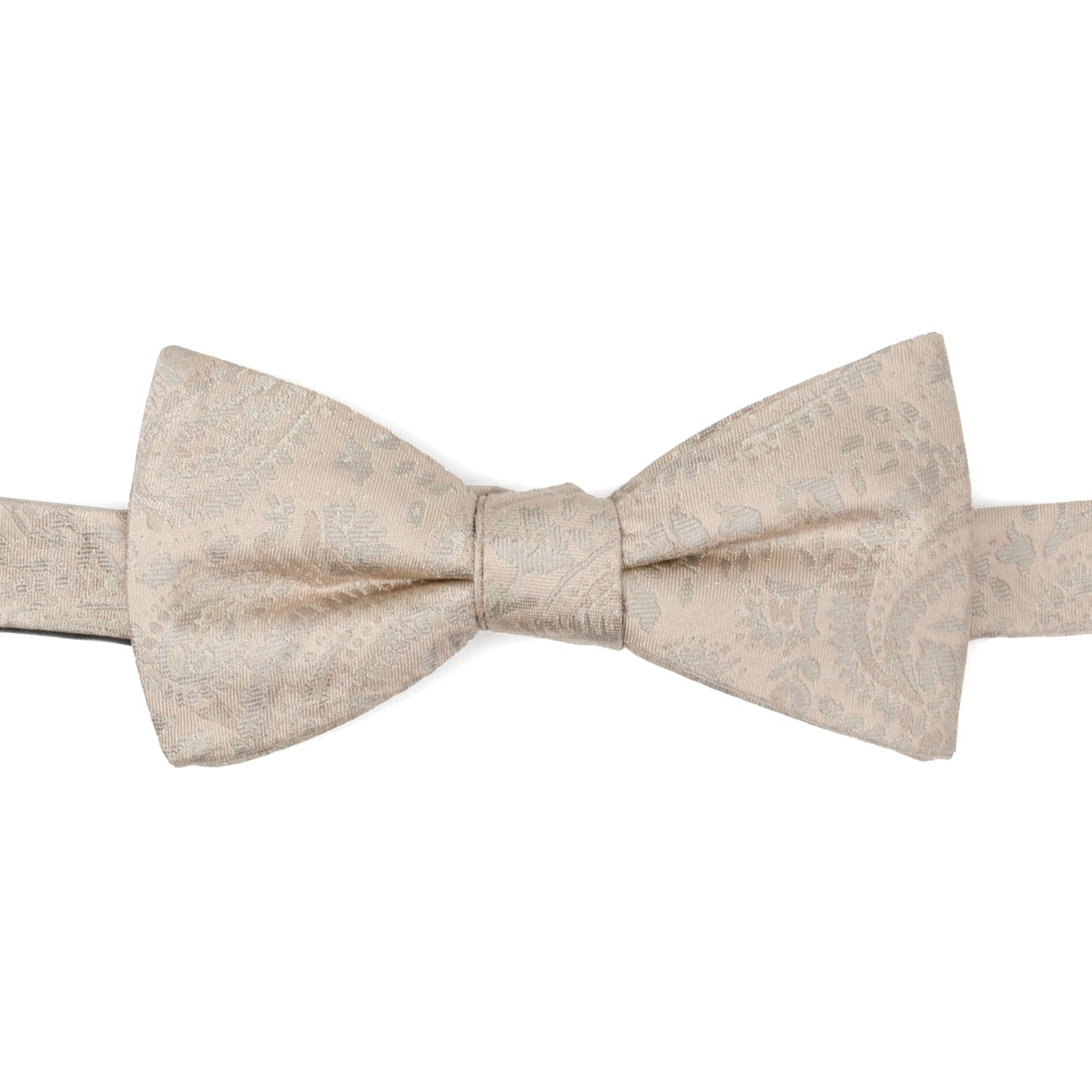 Tan Paisley Men's Bow Tie - My Men's Shop