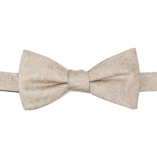 Tan Paisley Men's Bow Tie - My Men's Shop