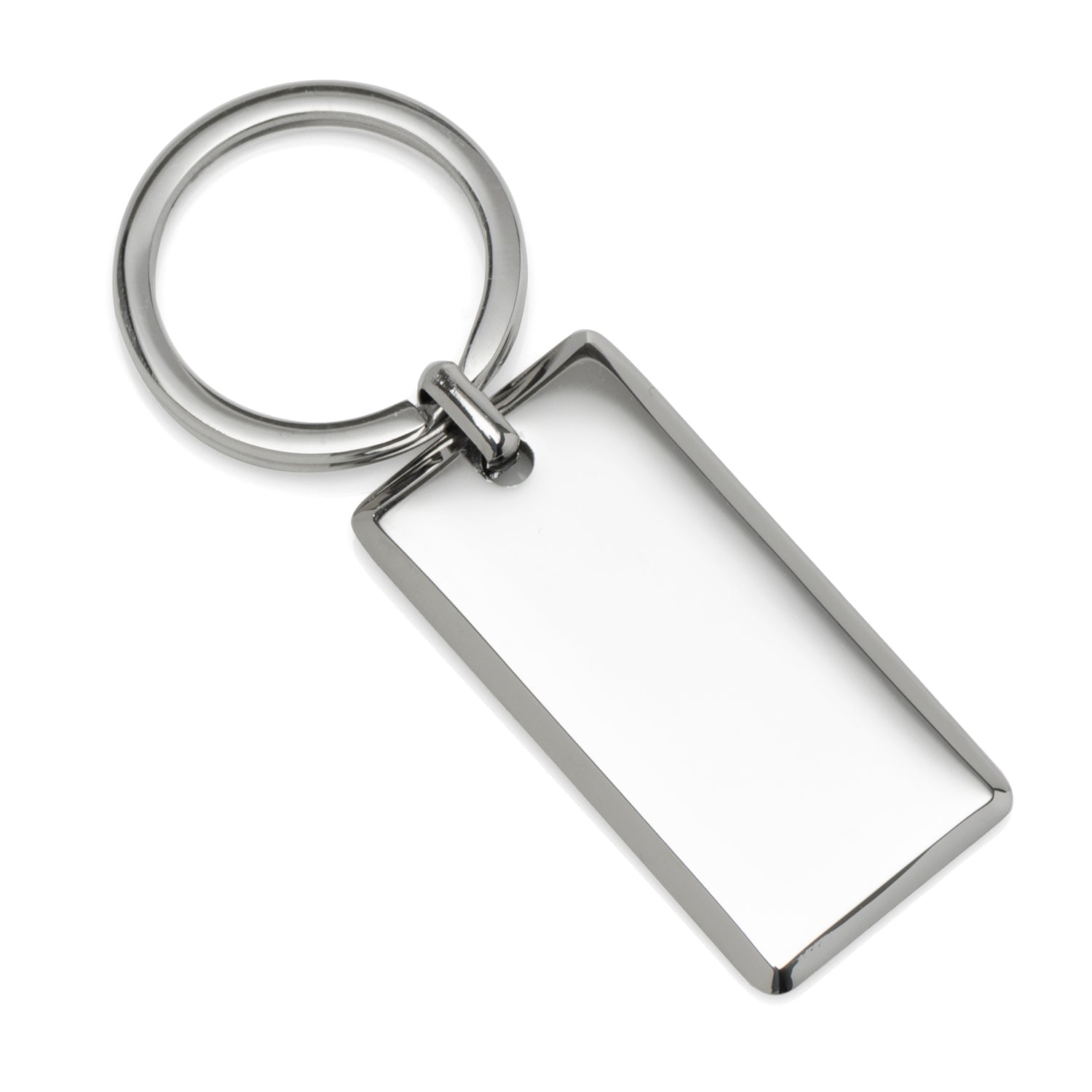 Rectangle Engravable Stainless Steel Key Chain - My Men's Shop