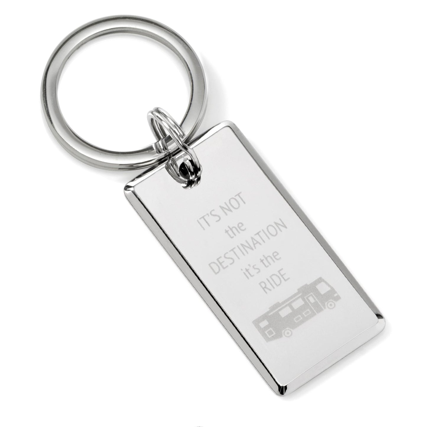 Destination Engraved Key Chain
