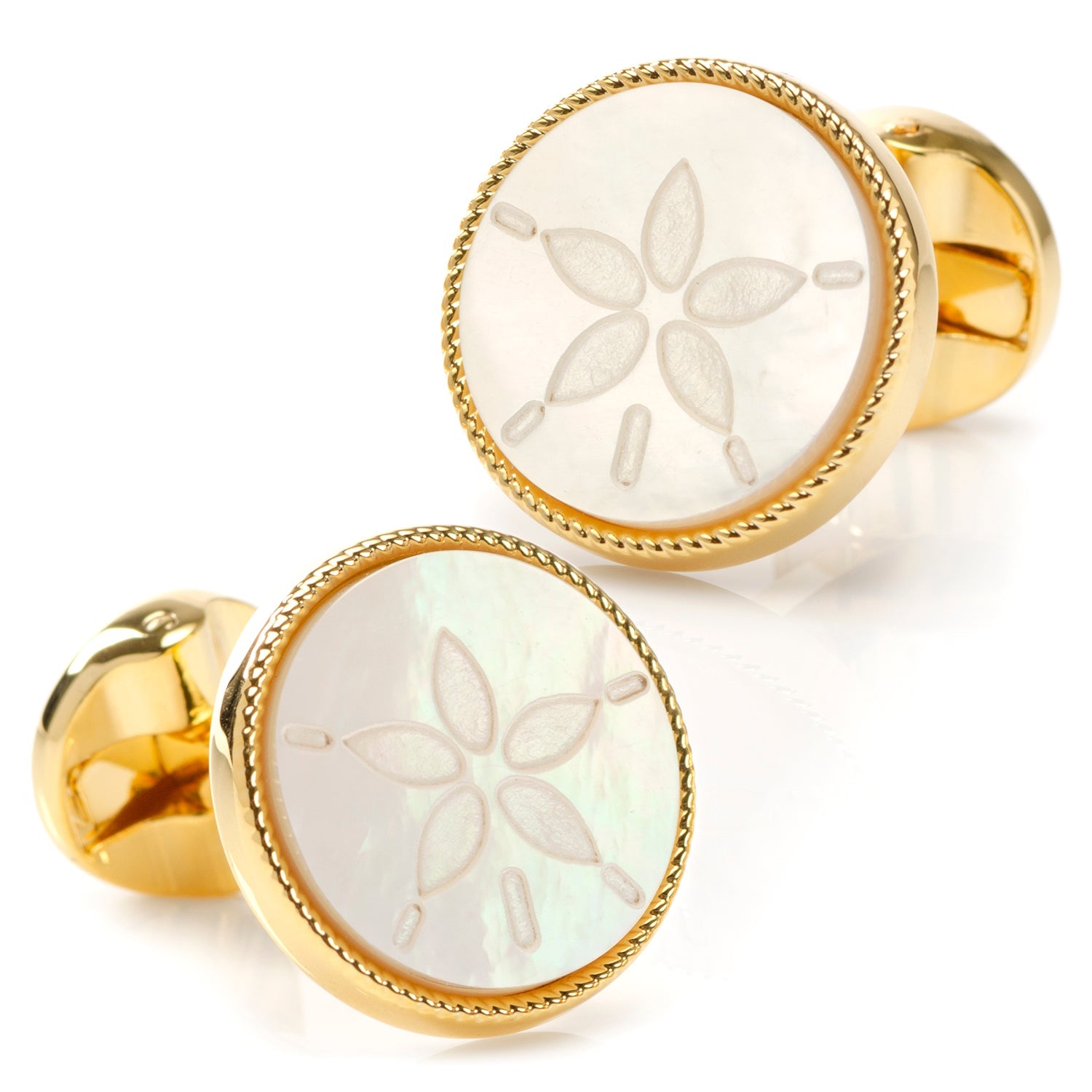 Sand Dollar Cufflinks - My Men's Shop