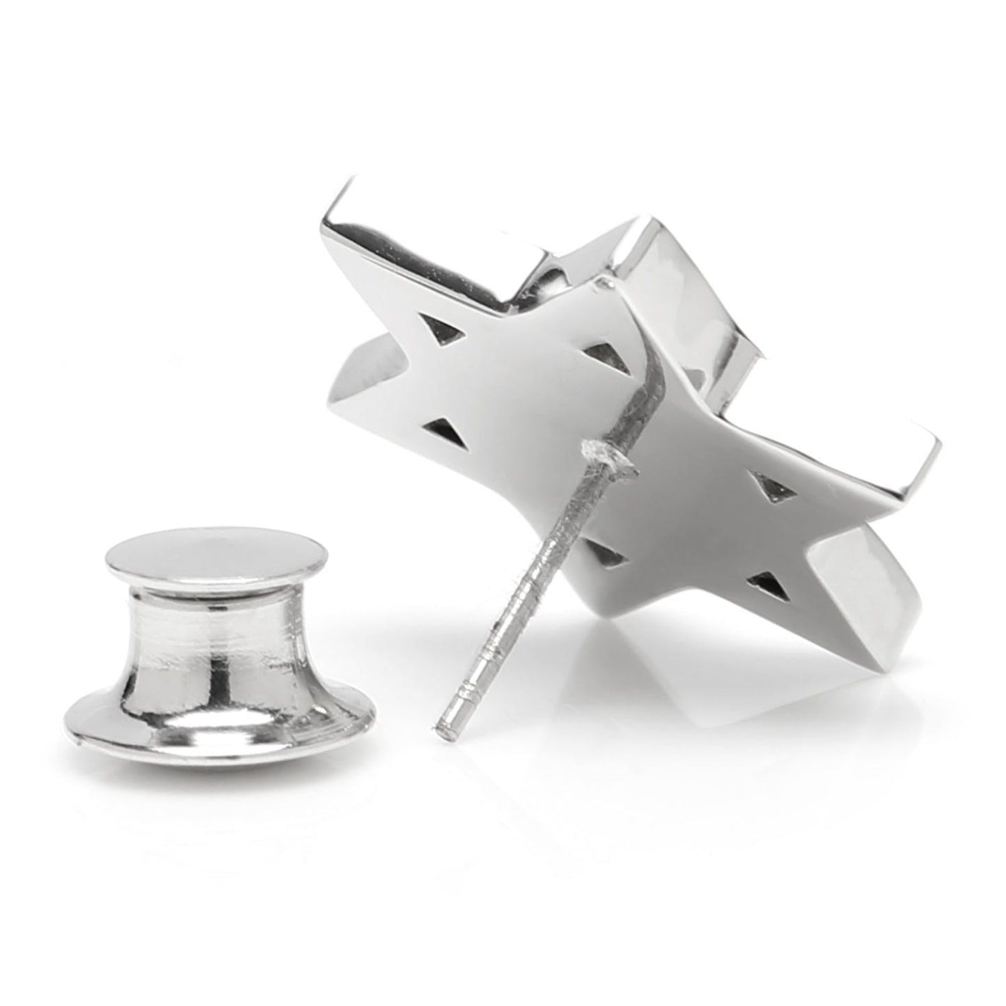Star of David Stainless Steel Lapel Pin - My Men's Shop