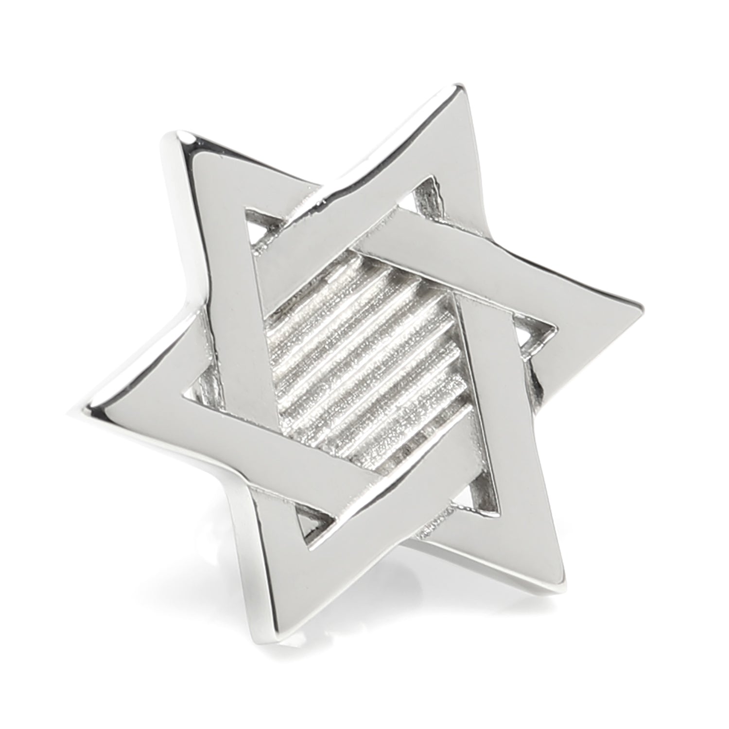 Star of David Stainless Steel Lapel Pin - My Men's Shop