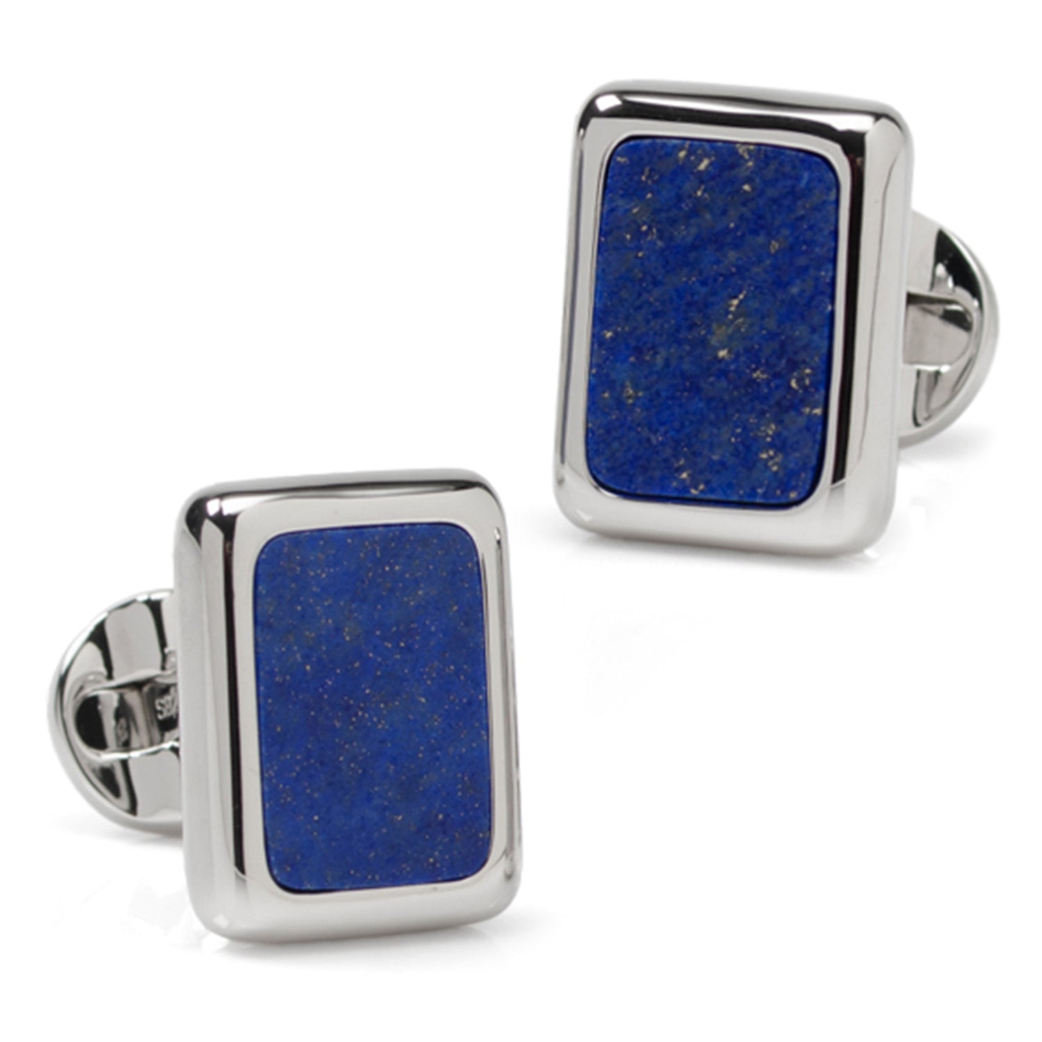 Sterling Silver and Lapis JFK Presidential Cufflinks - My Men's Shop