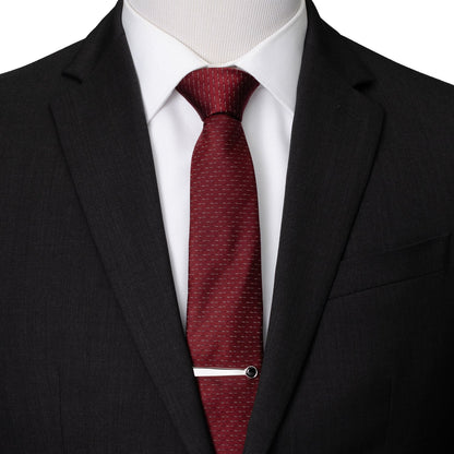 Silver and Onyx Tie Bar - My Men's Shop