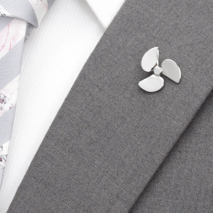 Boat Propeller 3D Lapel Pin