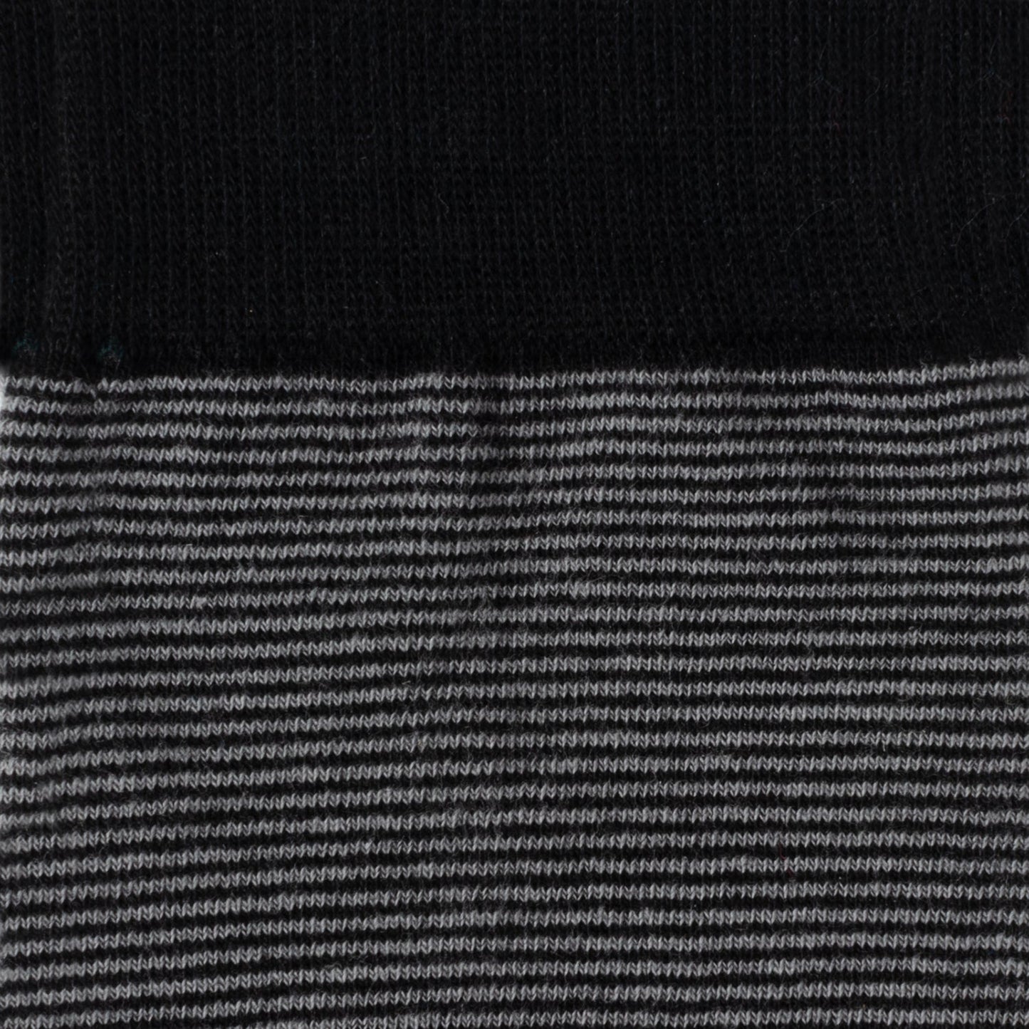 Striped Gray Black Men's Socks