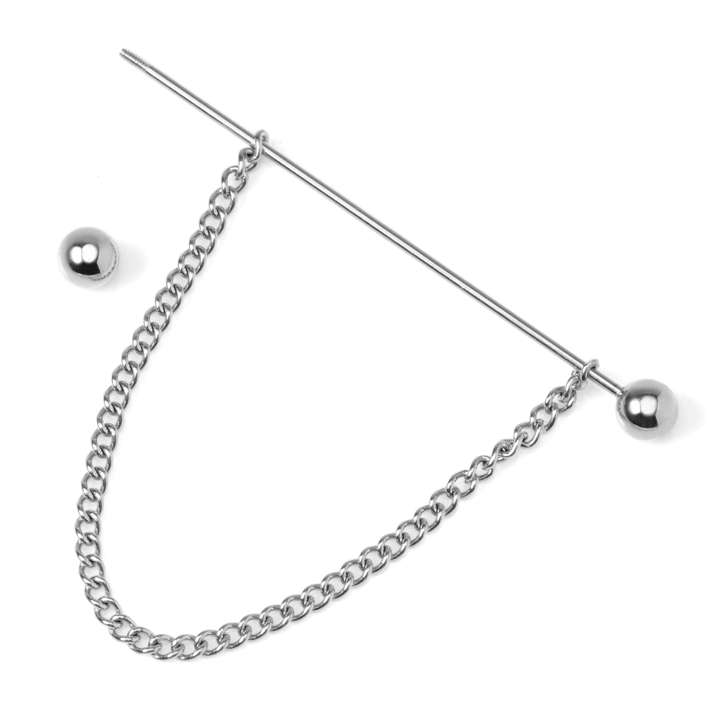 Stainless Steel Chain Collar Bar - My Men's Shop