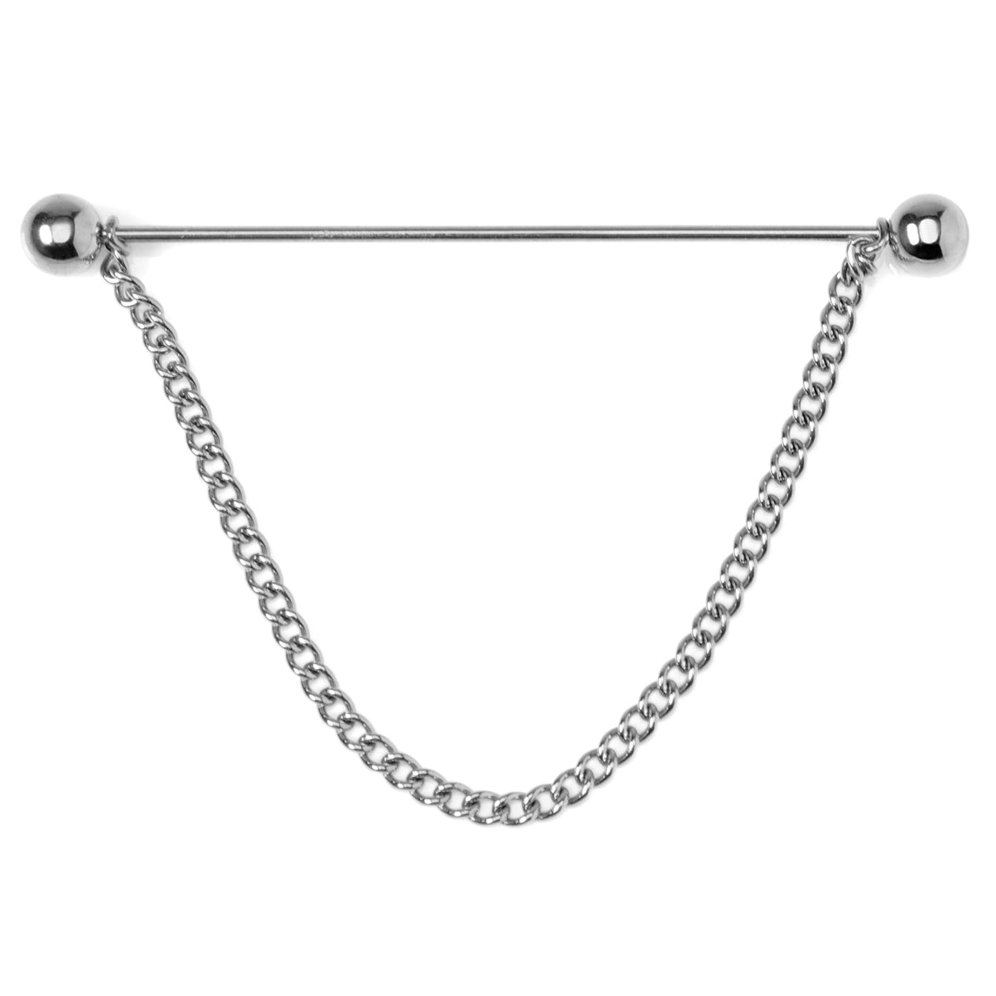 Stainless Steel Chain Collar Bar - My Men's Shop