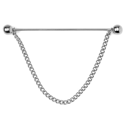 Stainless Steel Chain Collar Bar - My Men's Shop