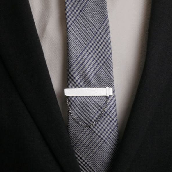 Stainless Steel Chain Tie Clip - My Men's Shop