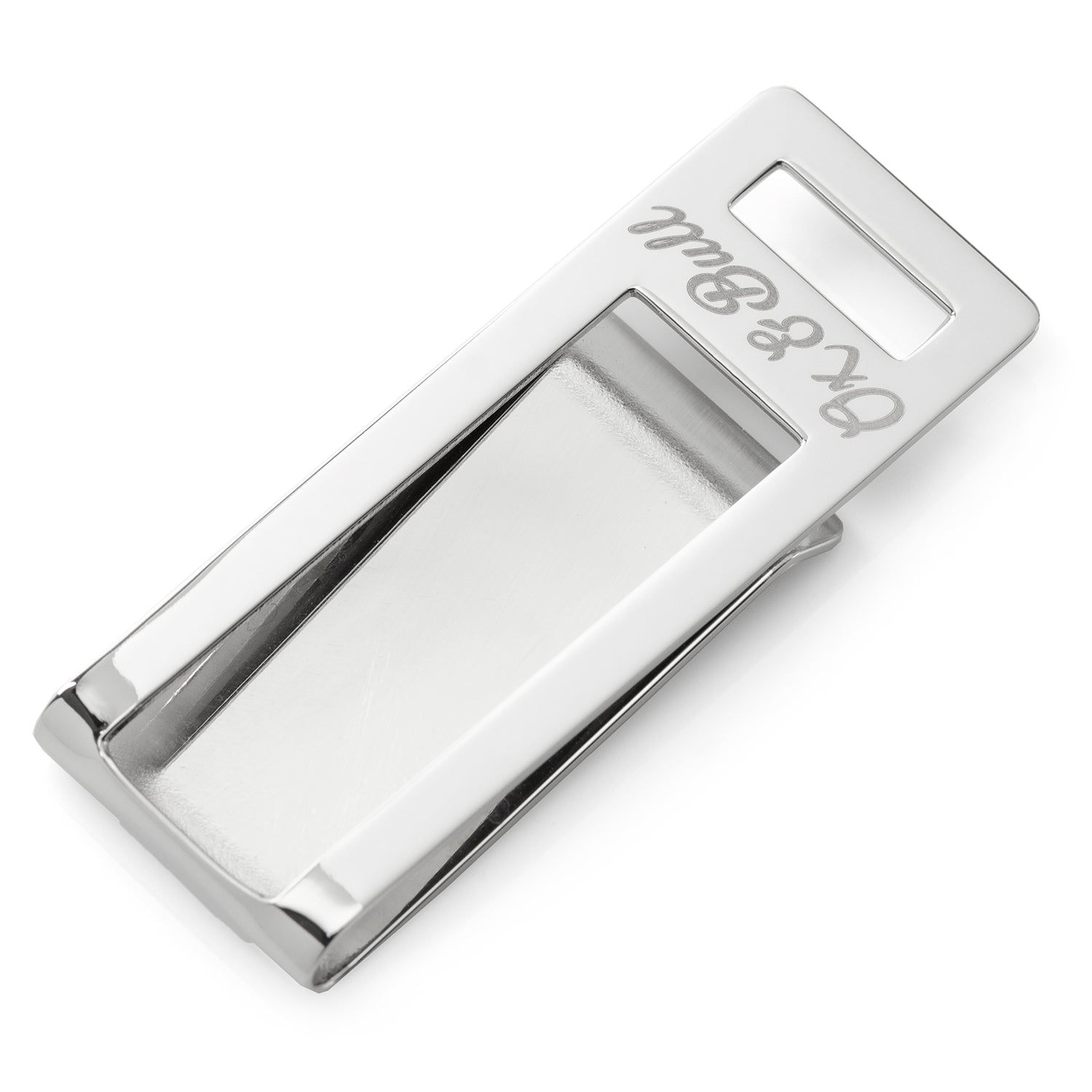 Stainless Steel Cut Out Money Clip - My Men's Shop