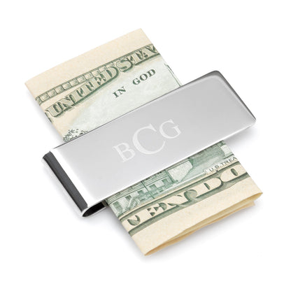 Pinza de Dinero Grabable de Acero Inoxidable