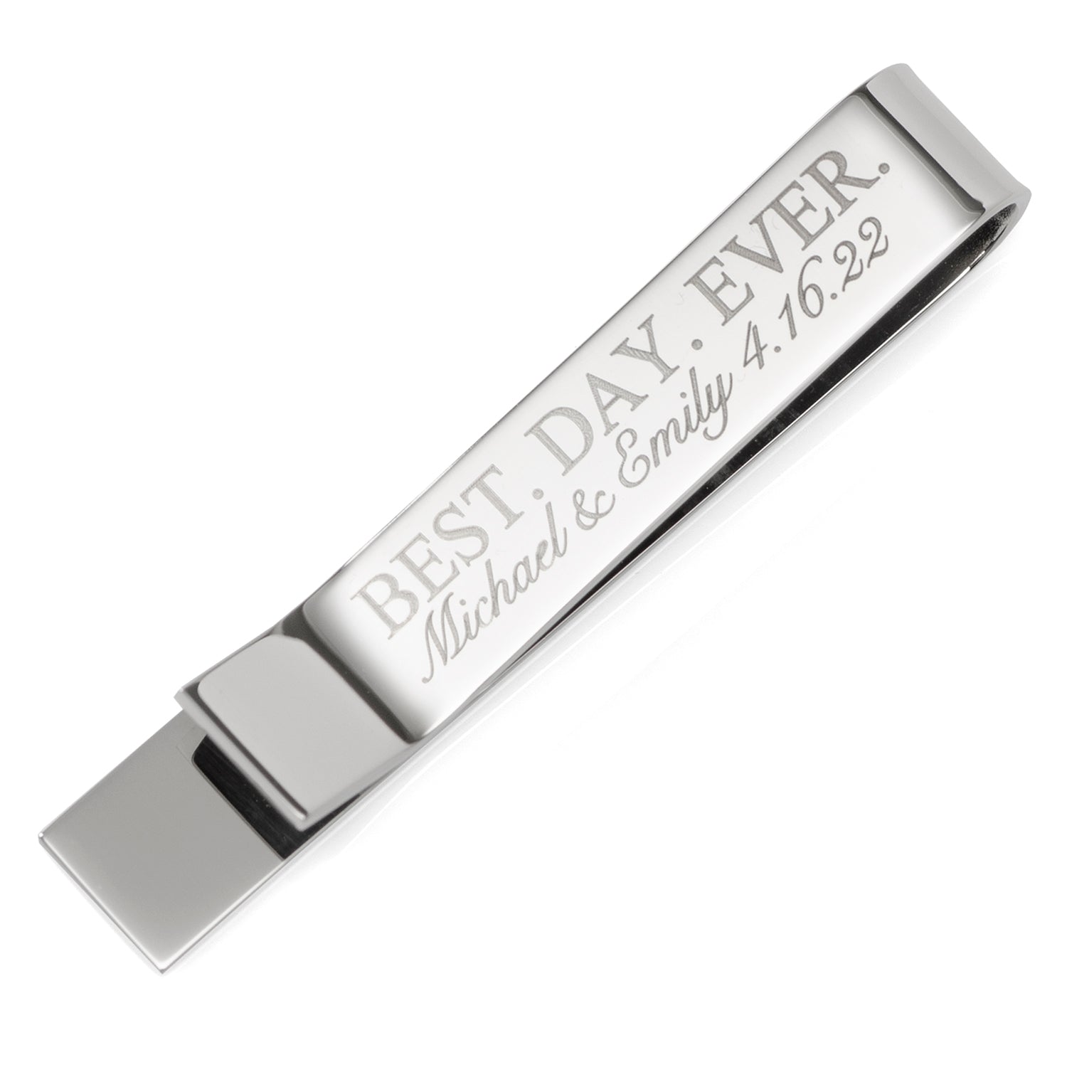 Best Day Ever Engravable Tie Bar - My Men's Shop